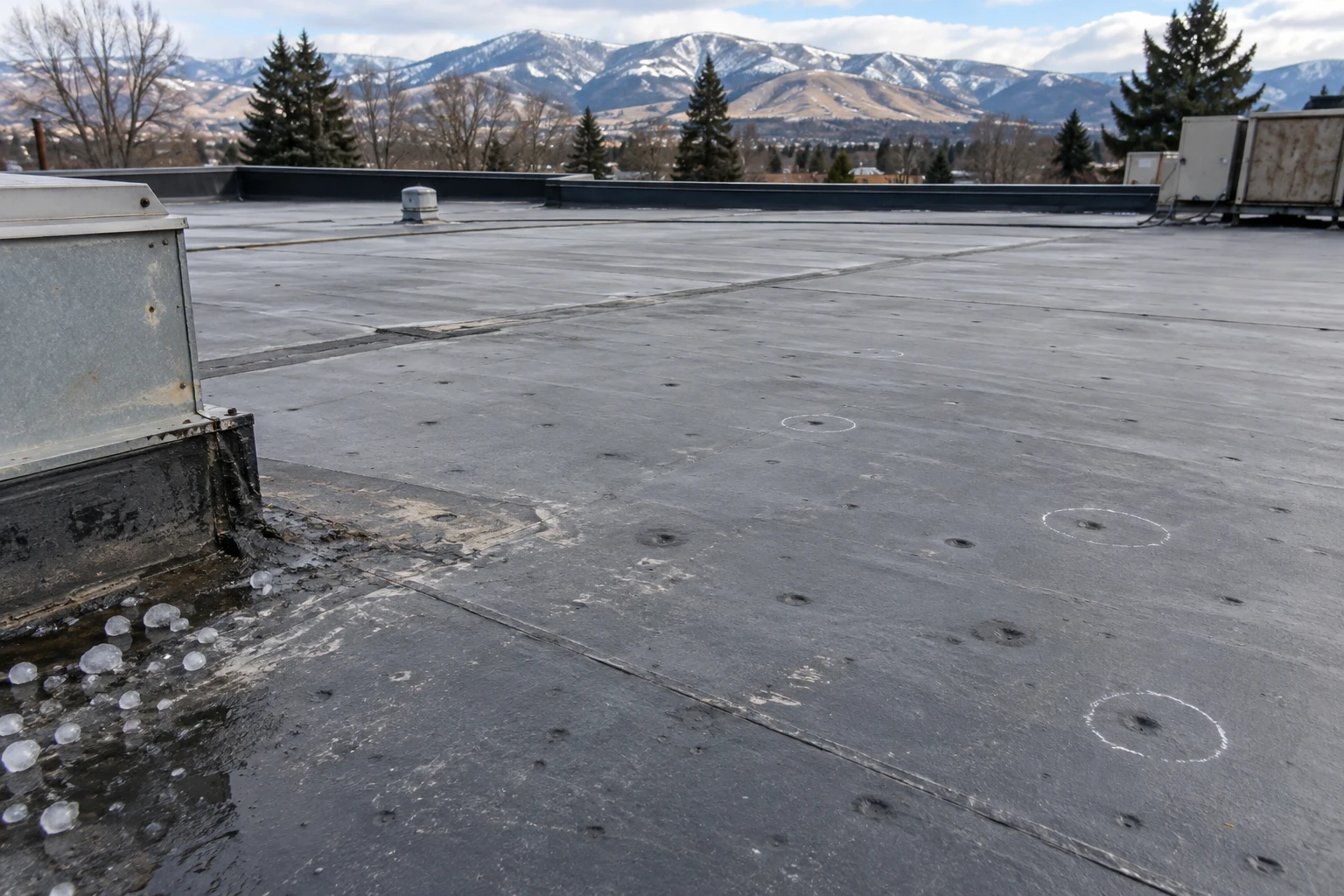 Hail Damage Roof Repair in Missoula, MT