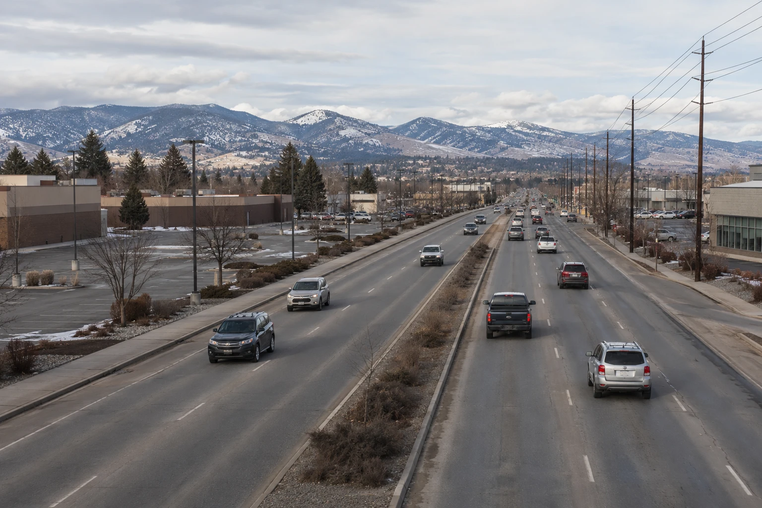 Commercial Roofing on North Reserve Street, Missoula, MT